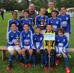 SALLE AUBRY LA POITE
VAINQUEUR U13 NIVEAU 2