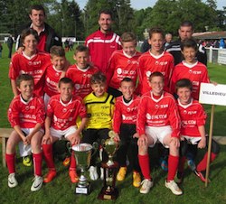 VILLEDIEU
VAINQUEUR U13 NIVEAU 1